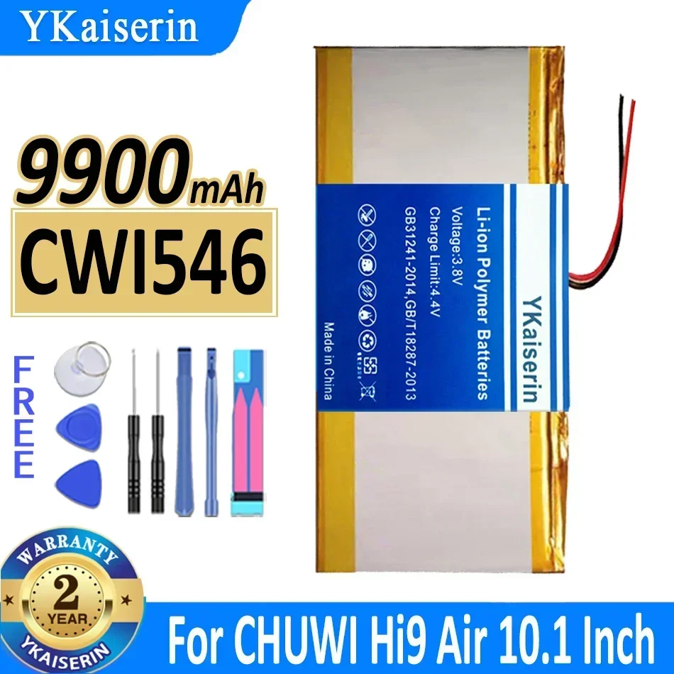 Durable For Chuwi Hi9 Air 10.1 Inch CWI546 Hi9 Laptop Battery 9900mAh High Compatibility
Durable For Chuwi Hi9 Air 10.1 Inch CWI546 Hi9 Laptop Battery 9900mAh High Compatibility