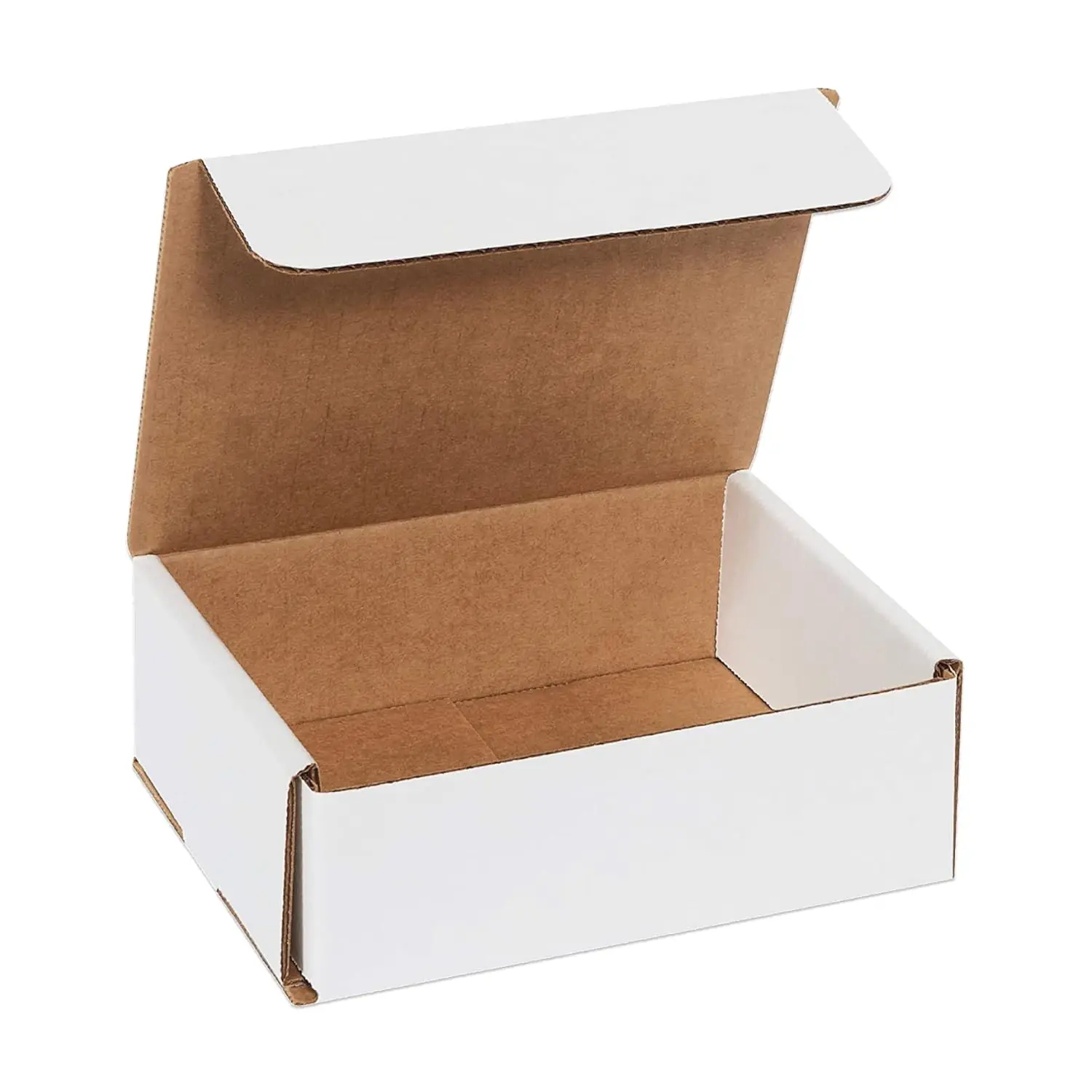 50-Pack 6x5x2 Corrugated Cardboard Boxes, White, No Tape Needed for Assembly, Perfect for E-commerce Shipping
50-Pack 6x5x2 Corrugated Cardboard Boxes, White, No Tape Needed for Assembly, Perfect for E-commerce Shipping