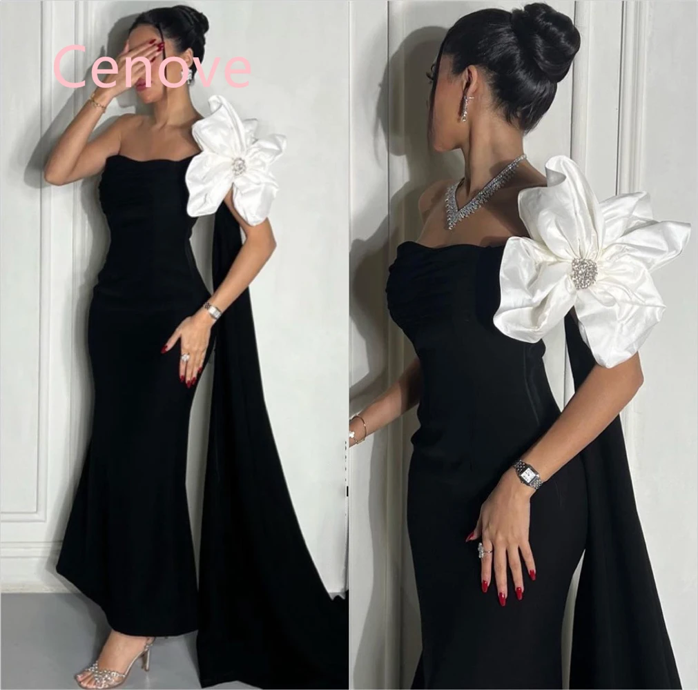 Cenove 2024 Arab Dubai One Shoulder Prom Dress Shawl Sleeves With Ankle Length Evening Fashion Elegant Party Dress For Women
Cenove 2024 Arab Dubai One Shoulder Prom Dress Shawl Sleeves With Ankle Length Evening Fashion Elegant Party Dress For Women