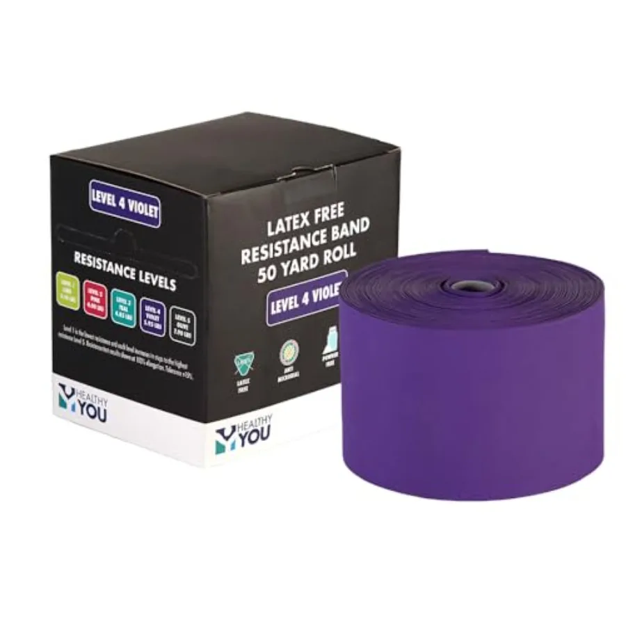 Latex Free Resistance Band 50 Yard Rolls
Latex Free Resistance Band 50 Yard Rolls