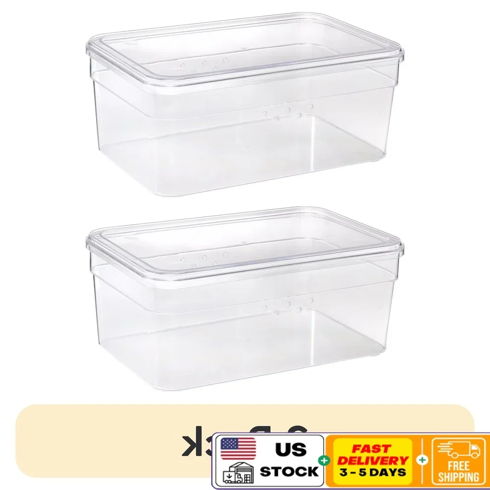2 Pack Small Shoe Box Organizer Storage Container with Lid Stackable Clear Plastic Women and Kids
2 Pack Small Shoe Box Organizer Storage Container with Lid Stackable Clear Plastic Women and Kids