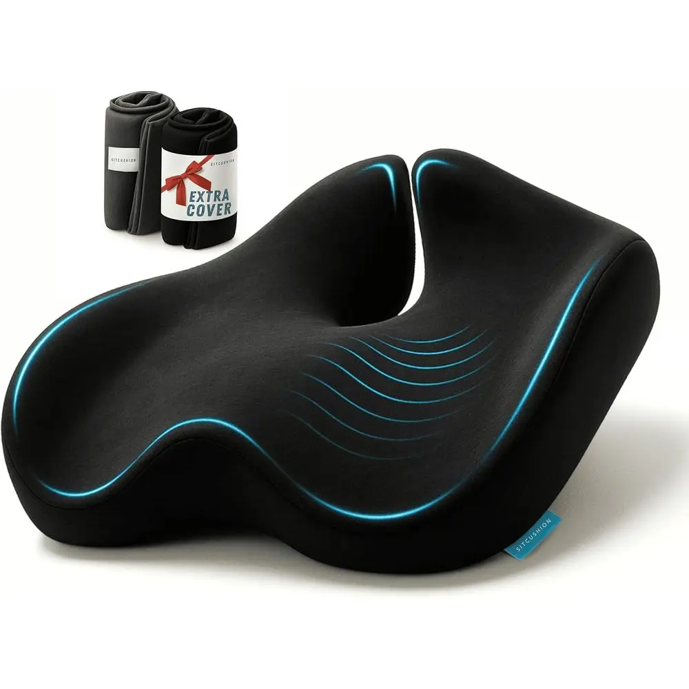 Extra Large Memory oam Seat Cushions or Oice Chairs, Prure Relie Seat Cushion or Tailbone Pain Relie, Sciatica & Back Pain, Ergo
Extra Large Memory oam Seat Cushions or Oice Chairs, Prure Relie Seat Cushion or Tailbone Pain Relie, Sciatica & Back Pain, Ergo
