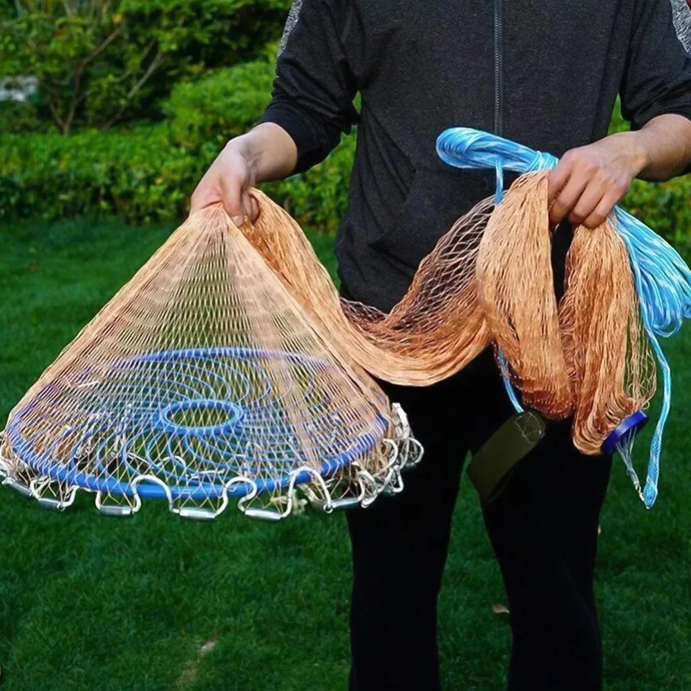 45cm Fishing Net Ring Plastic Fly Fishing Ring Bule Fish Nets Rings Throwing Hand American Fishing Network Fish Tools
45cm Fishing Net Ring Plastic Fly Fishing Ring Bule Fish Nets Rings Throwing Hand American Fishing Network Fish Tools