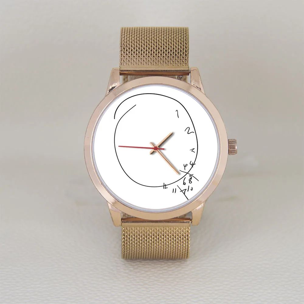 Rosegold case men women Clock Artistic Spiral Number Dial Watch Minimalist Creative Wristwatch Geeky Math Lover Gift
Rosegold case men women Clock Artistic Spiral Number Dial Watch Minimalist Creative Wristwatch Geeky Math Lover Gift