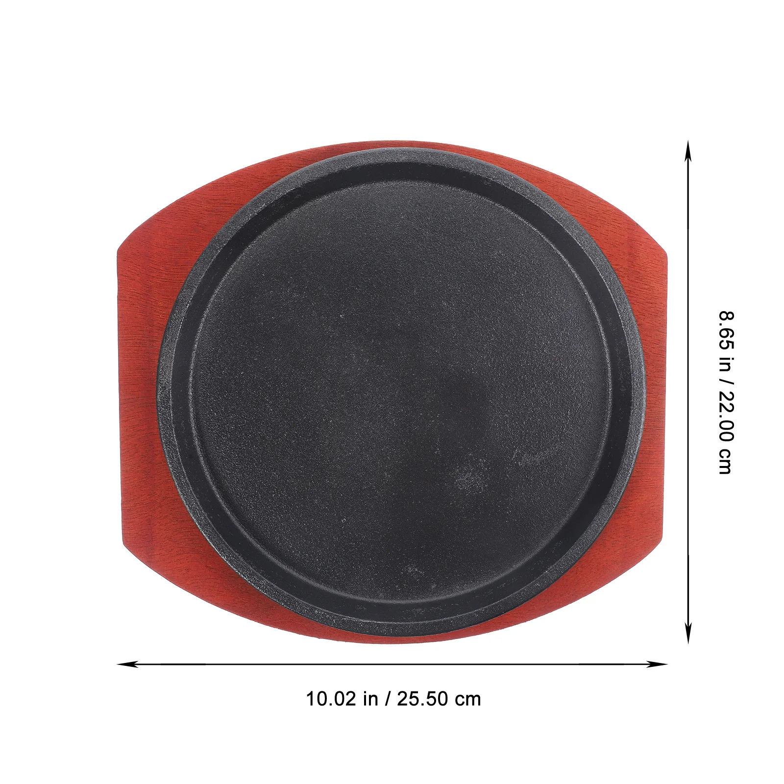 1Set Iron Plate Teppanyaki Pan Wear-Resistant Non-Stick Grilling Pan Practical Round Corner Tray for Home Outdoor
1Set Iron Plate Teppanyaki Pan Wear-Resistant Non-Stick Grilling Pan Practical Round Corner Tray for Home Outdoor