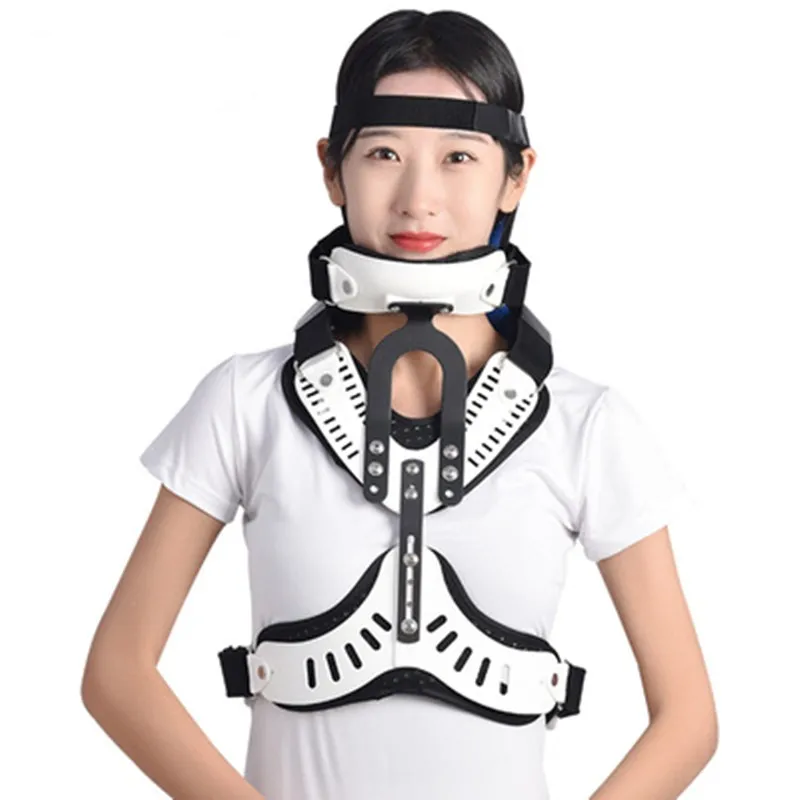 Head, neck and thoracic fixation brace torticollis and crooked neck cervical fixation orthosis postoperative fixation guard
Head, neck and thoracic fixation brace torticollis and crooked neck cervical fixation orthosis postoperative fixation guard