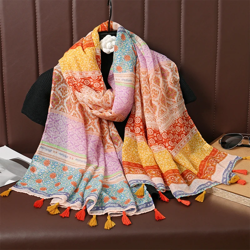 Роскошный бренд 2025, хлопковый шарф, женские большие шали, пашмина, мусульманский хиджаб, платок, дизайн с принтом, женские пляжные палантины, платки на голову, парео
Роскошный бренд 2025, хлопковый шарф, женские большие шали, пашмина, мусульманский хиджаб, платок, дизайн с принтом, женские пляжные палантины, платки на голову, парео
