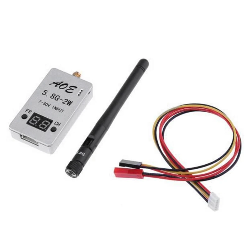 TS933 2W 5.8G FPV VTX 2000Mw 48CH 5V 7-30V Input Case FPV Transmitter For FPV Drone RC Model VTX Kit Parts Accessories A
TS933 2W 5.8G FPV VTX 2000Mw 48CH 5V 7-30V Input Case FPV Transmitter For FPV Drone RC Model VTX Kit Parts Accessories A