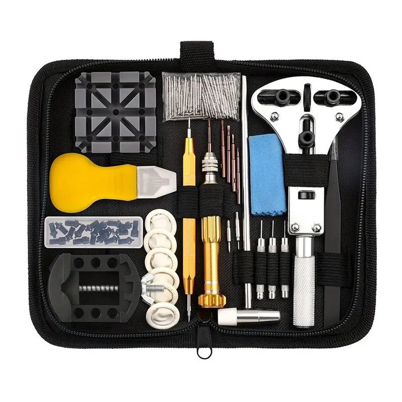 A32HOT-Watch Repair Kit Professional Multi-Tool Portable Watchmaker Watch Repair Tool Set With Carrying Case
A32HOT-Watch Repair Kit Professional Multi-Tool Portable Watchmaker Watch Repair Tool Set With Carrying Case