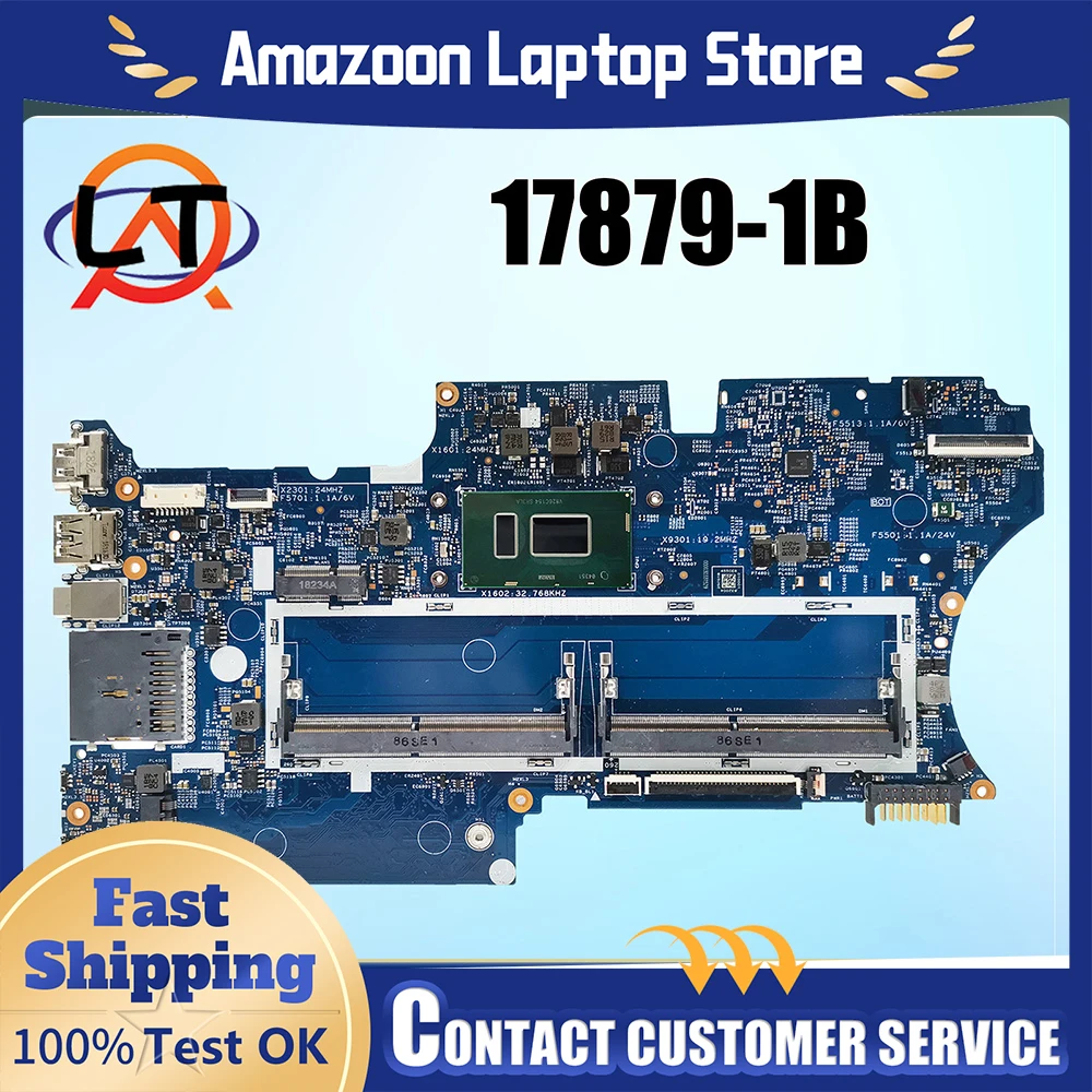 Материнская плата для ноутбука HP TPN-W131 14-CD 17879-1B i3-8130U i5-8250U L18175-601, материнская плата для ноутбука Pavilion X360 14M-CD, протестирована нормально
Материнская плата для ноутбука HP TPN-W131 14-CD 17879-1B i3-8130U i5-8250U L18175-601, материнская плата для ноутбука Pavilion X360 14M-CD, протестирована нормально