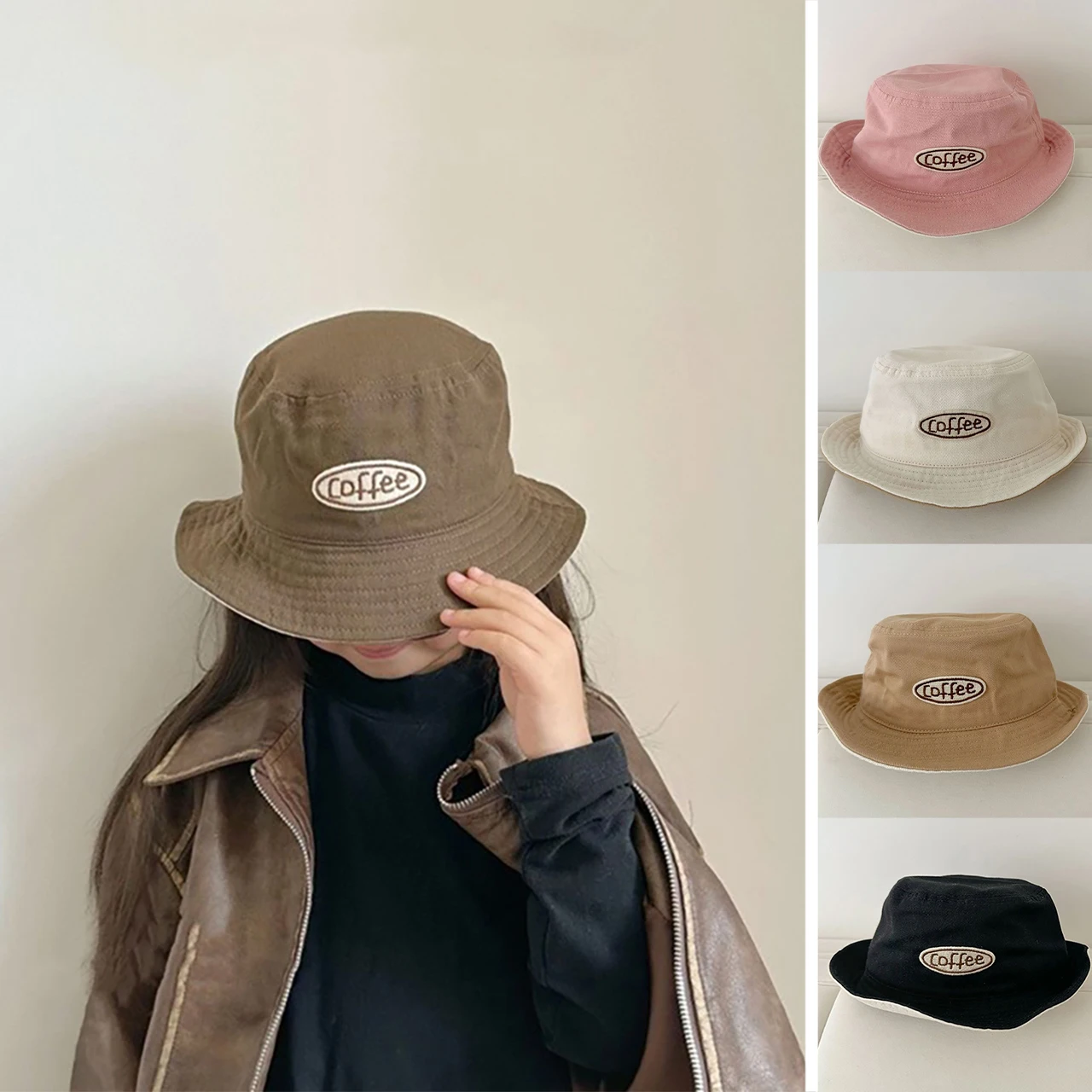 Children Large Brim Fisherman Hat Fashion Letter Kids Bucket Hats 2-6Year Boy Girl Soft Cotton Basin Cap Outdoor Sunshade Visors
Children Large Brim Fisherman Hat Fashion Letter Kids Bucket Hats 2-6Year Boy Girl Soft Cotton Basin Cap Outdoor Sunshade Visors