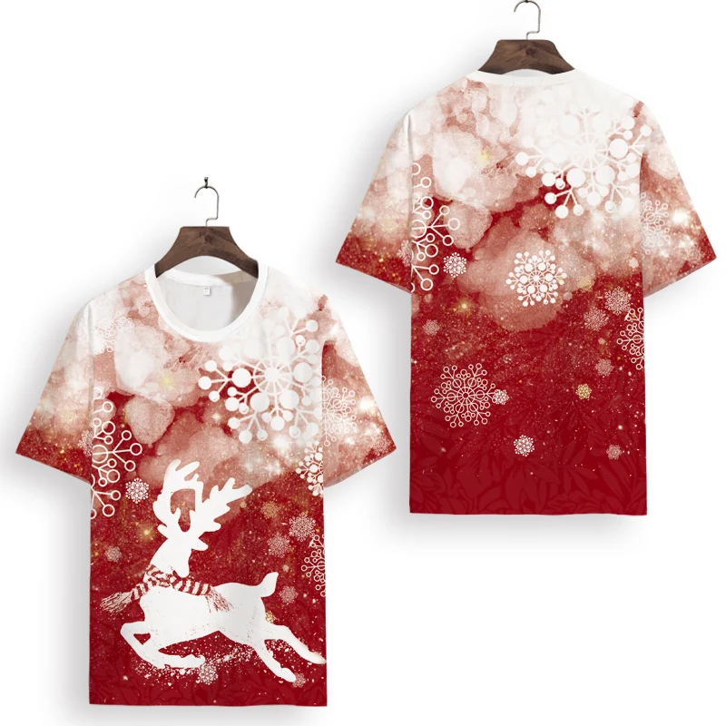 European Style Deer 3D Digital Printing Short Sleeve Tees Tops Summer New Quality Hollow Soft Comfortable Icy T Shirt Men XS-7XL
European Style Deer 3D Digital Printing Short Sleeve Tees Tops Summer New Quality Hollow Soft Comfortable Icy T Shirt Men XS-7XL