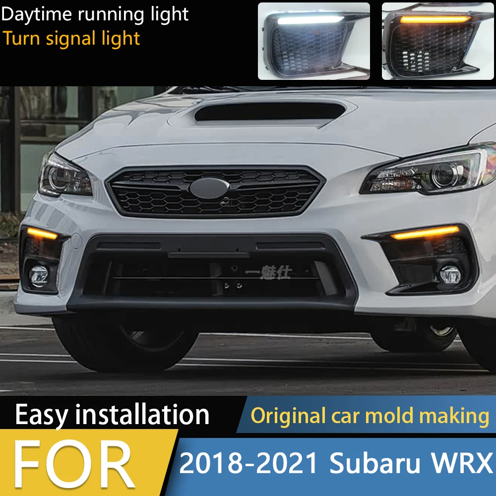 LED Fog Lights Bezel White DRL & Amber Turn Signal For Subaru WRX STI 2018-2021 Replacement 57731VA410 57731VA400
LED Fog Lights Bezel White DRL & Amber Turn Signal For Subaru WRX STI 2018-2021 Replacement 57731VA410 57731VA400