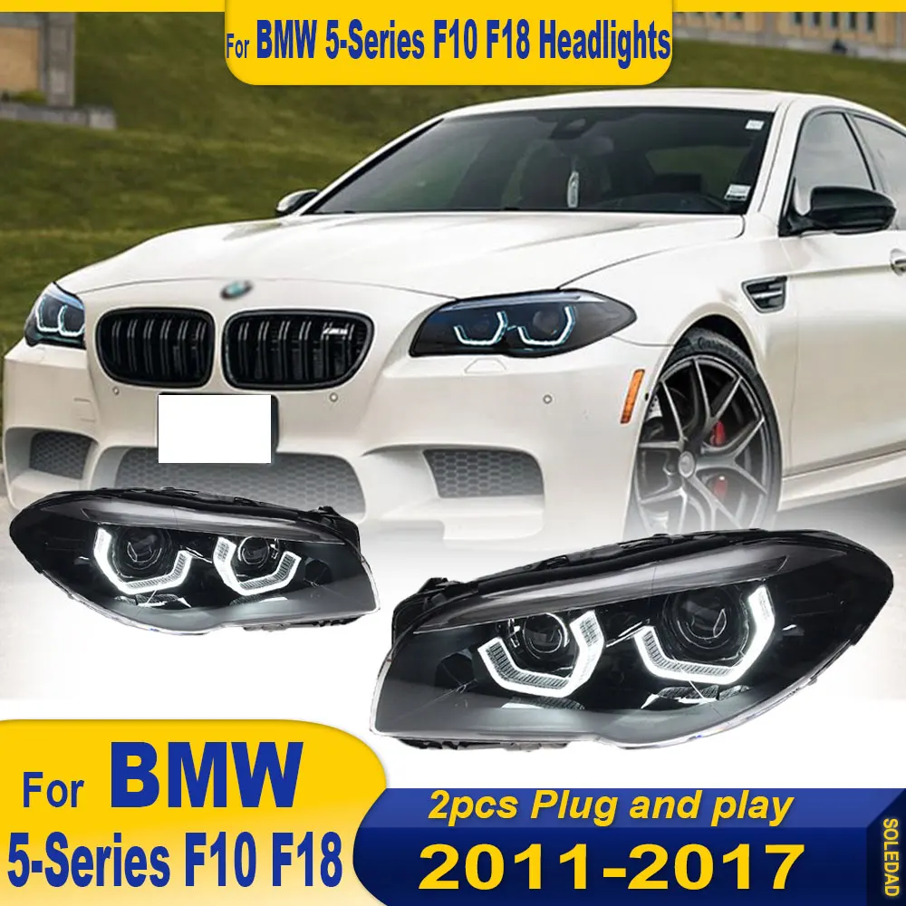 Car Lights for BMW F10 F18 2011 2012 2013 2014 2015 2016 2017 5 Series 525i 530 LED Headlight Assembly Upgrade Bifocal Lens Lamp
Car Lights for BMW F10 F18 2011 2012 2013 2014 2015 2016 2017 5 Series 525i 530 LED Headlight Assembly Upgrade Bifocal Lens Lamp