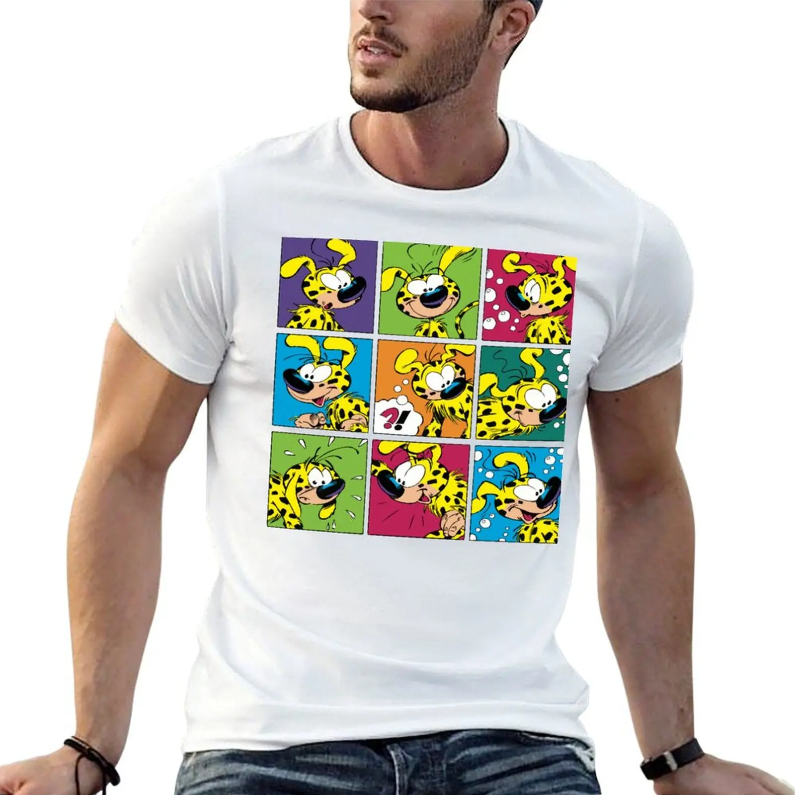 cotton man T-Shirt high Marsupilami shirt quality squares cotton shirts t t
cotton man T-Shirt high Marsupilami shirt quality squares cotton shirts t t