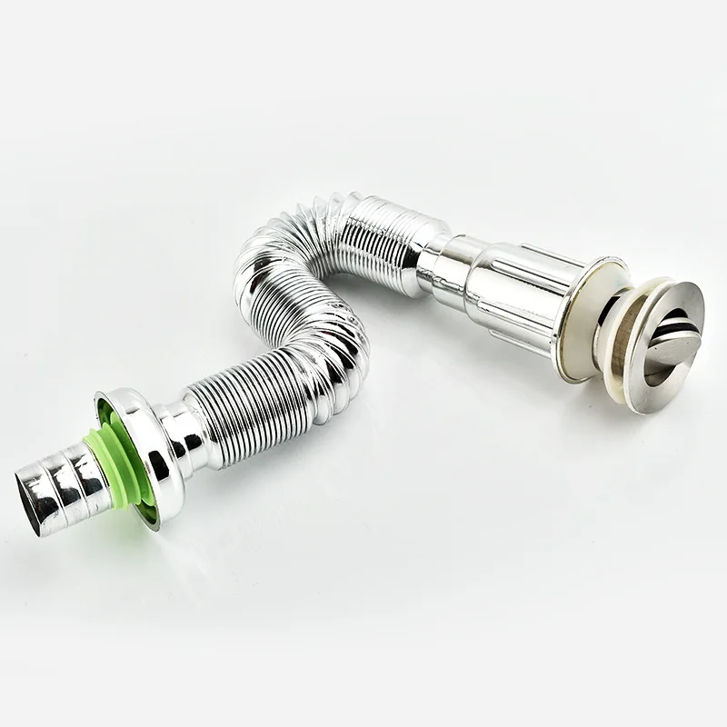 Electroplating Joint Water Pipe Stainless Steel Basin Drainer Sink Drains Wash Basin Trap Tube For Kitchen Bathroom Accessories
Electroplating Joint Water Pipe Stainless Steel Basin Drainer Sink Drains Wash Basin Trap Tube For Kitchen Bathroom Accessories