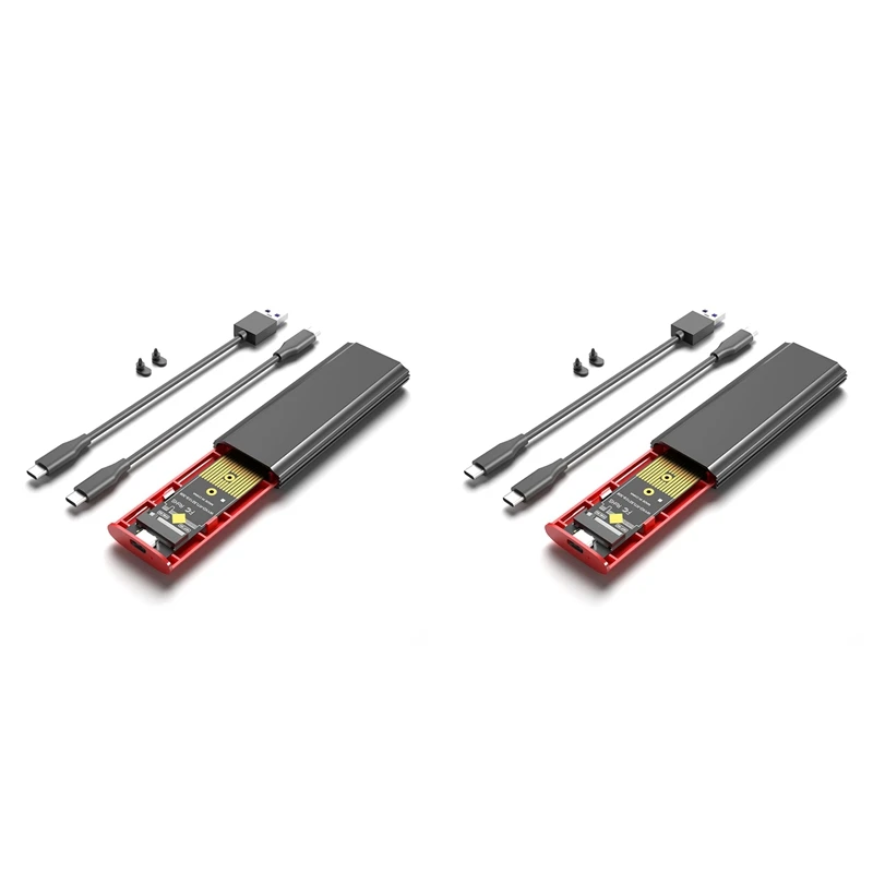 2X M2 SSD NVME Корпус M.2 к USB 3.1 SSD Box Чехол для M.2 Pcie Nvme M Key 2230/2242/2260/2280 Бесплатный адаптер для инструментов, черный
2X M2 SSD NVME Корпус M.2 к USB 3.1 SSD Box Чехол для M.2 Pcie Nvme M Key 2230/2242/2260/2280 Бесплатный адаптер для инструментов, черный