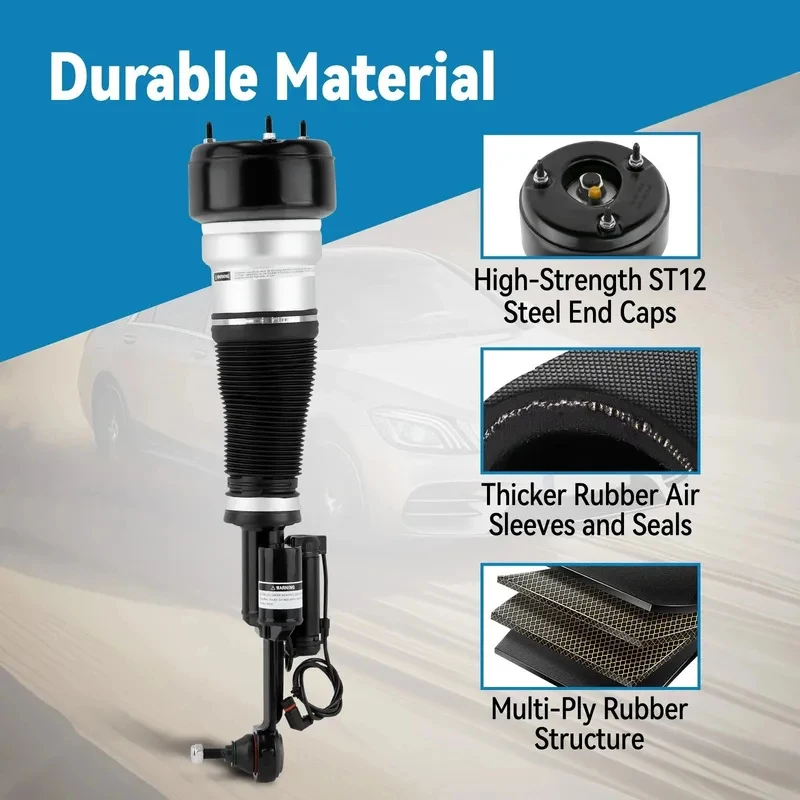 Single Front Right Air Suspension Shock Strut OEM A2213201838 Fit Mercedes-Benz S-Class W221 4MATIC 2005-2013
Single Front Right Air Suspension Shock Strut OEM A2213201838 Fit Mercedes-Benz S-Class W221 4MATIC 2005-2013