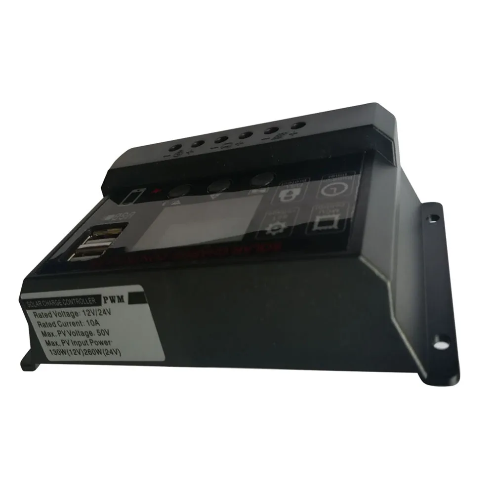 Solar Charge Controller Black 40a Fully Automatic Dual Low Heat LCD Display Short Circuit Reverse Connection Protection
Solar Charge Controller Black 40a Fully Automatic Dual Low Heat LCD Display Short Circuit Reverse Connection Protection