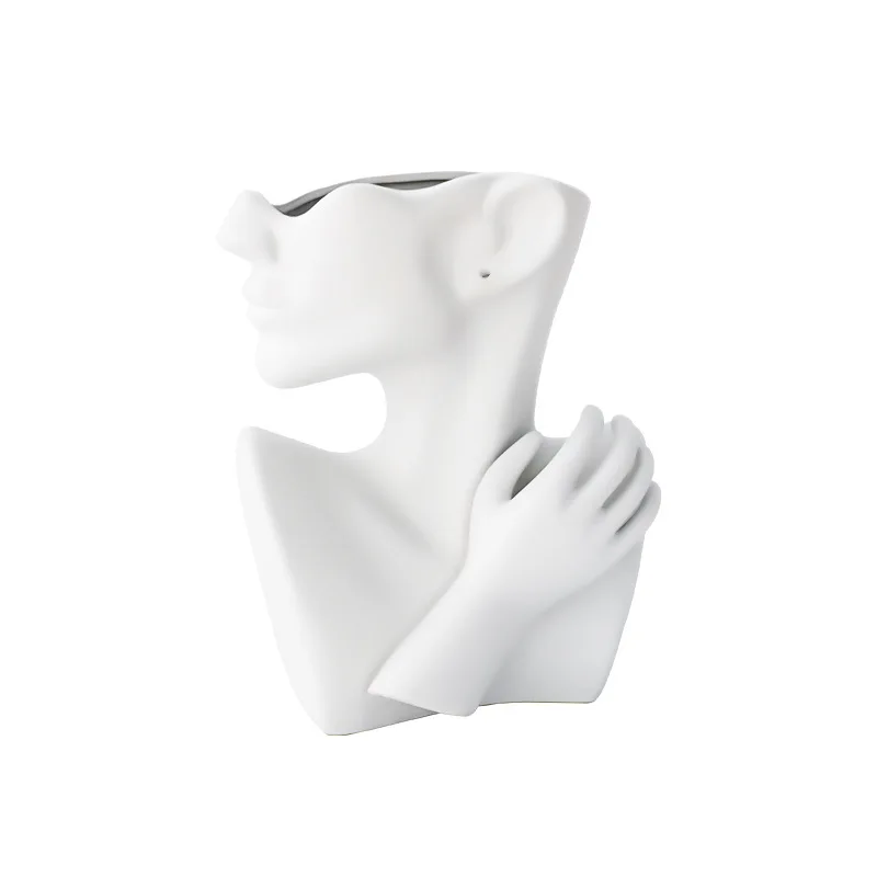 Creative Modern Minimalist Portrait Artistic Living Room Flower Arrangement Ceramic Personalized Vase Home Decoration Ornaments
Creative Modern Minimalist Portrait Artistic Living Room Flower Arrangement Ceramic Personalized Vase Home Decoration Ornaments