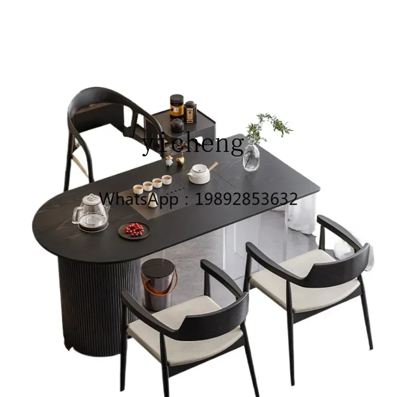 XL solid wood balcony tea table and chair combination living room household small tea table integrated
XL solid wood balcony tea table and chair combination living room household small tea table integrated