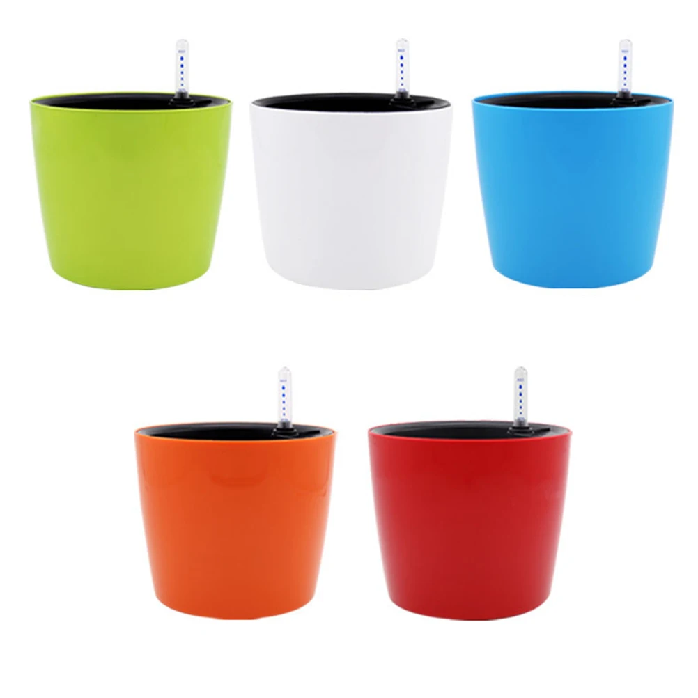 Self Watering Plastic Planter Plastic Pots for Plants Indoor Outdoor Herb Garden Project Small Size Color
Self Watering Plastic Planter Plastic Pots for Plants Indoor Outdoor Herb Garden Project Small Size Color
