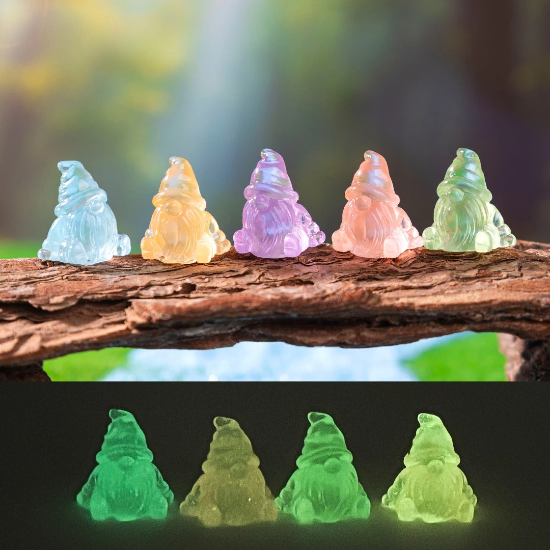 10-50pcs Luminous Mini Resin Gnomes Statues Ornaments Cute DIY Fairy Miniature Gnome Figurines for Miniature Garden Home Decor
10-50pcs Luminous Mini Resin Gnomes Statues Ornaments Cute DIY Fairy Miniature Gnome Figurines for Miniature Garden Home Decor