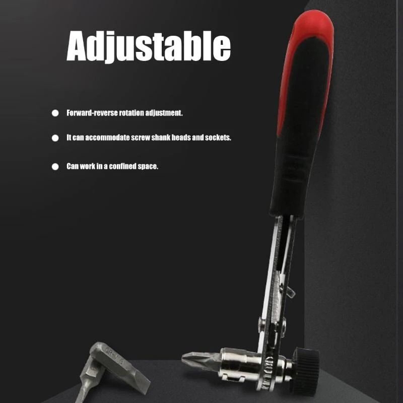 652F Portable Double Head Ratchet Wrench with Ergonomic Handle 1/4Inch Socket Driver for Comfortable Grip and Efficient Work
652F Portable Double Head Ratchet Wrench with Ergonomic Handle 1/4Inch Socket Driver for Comfortable Grip and Efficient Work