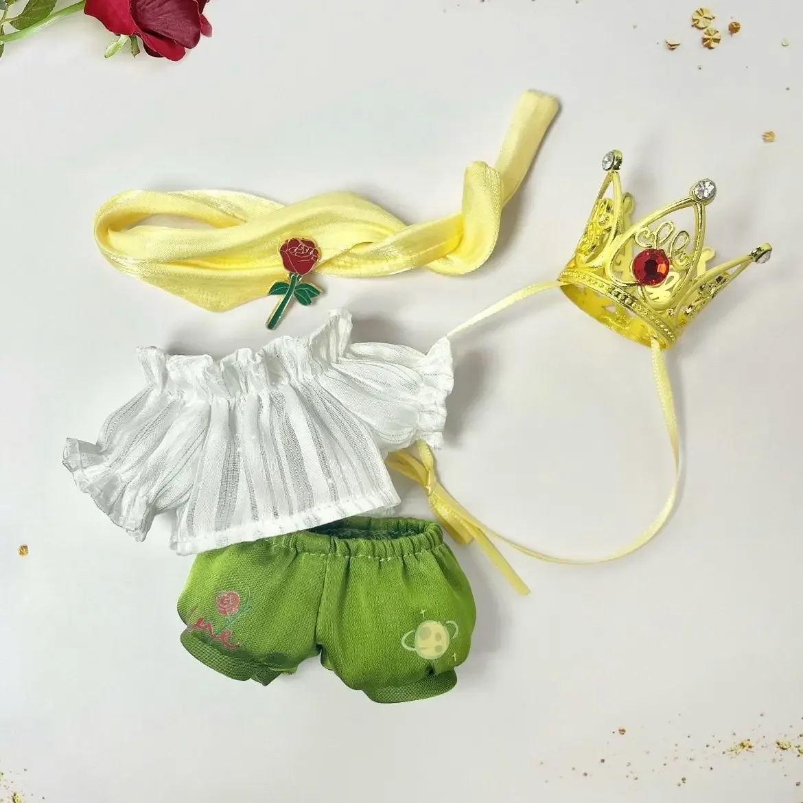2025 Горячий Kawaii Little Prince Little Fox Series, милый комплект одежды для кукол для кукол 10 см, плюшевые игрушки, мягкая и качественная ткань
2025 Горячий Kawaii Little Prince Little Fox Series, милый комплект одежды для кукол для кукол 10 см, плюшевые игрушки, мягкая и качественная ткань