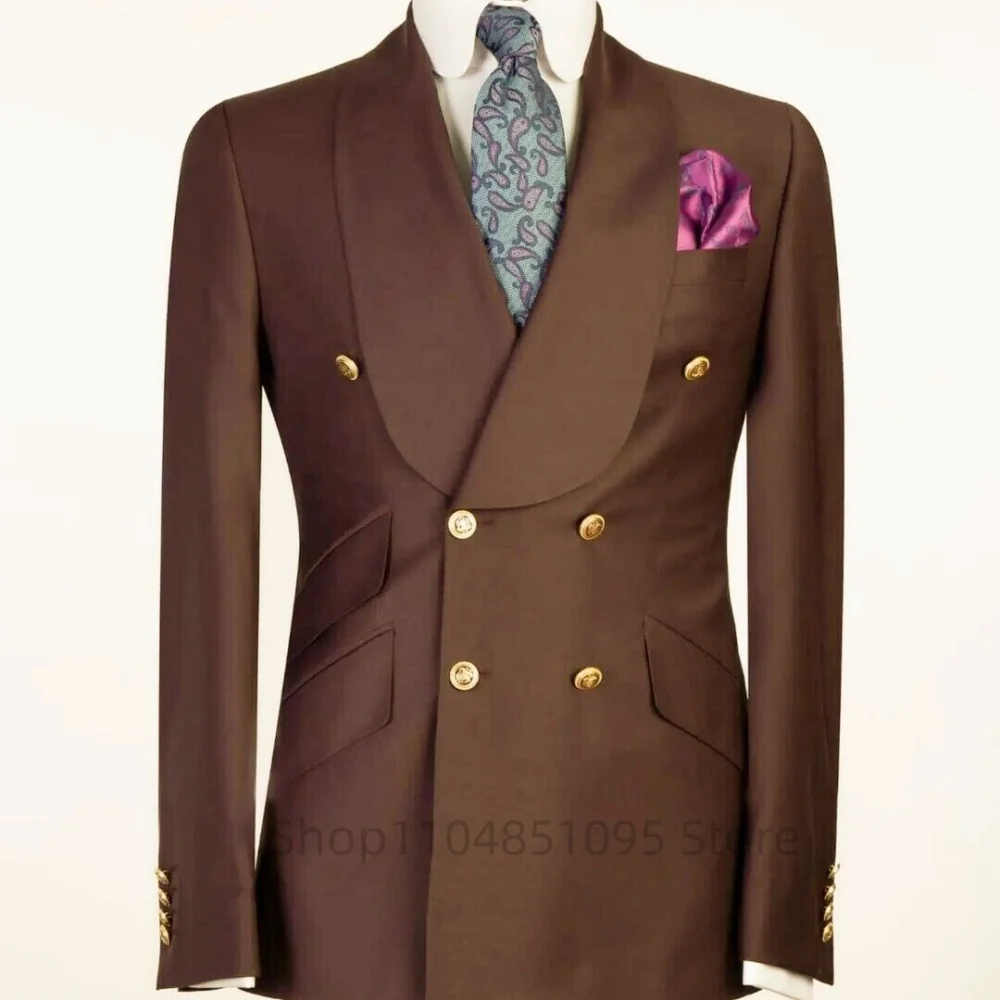 Wedding Suits Jacket One Coat Classic Double Breasted Blazer Peak Lapel Suit Jacket for Men Business Wedding Tuxedo Blazers
Wedding Suits Jacket One Coat Classic Double Breasted Blazer Peak Lapel Suit Jacket for Men Business Wedding Tuxedo Blazers