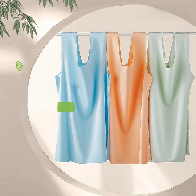 Modale Ladies Base Tank Top Thin Sport Fitness Sleeveless round Neck T-Shirt Underwear Home Clothes Yangjing Brand
Modale Ladies Base Tank Top Thin Sport Fitness Sleeveless round Neck T-Shirt Underwear Home Clothes Yangjing Brand