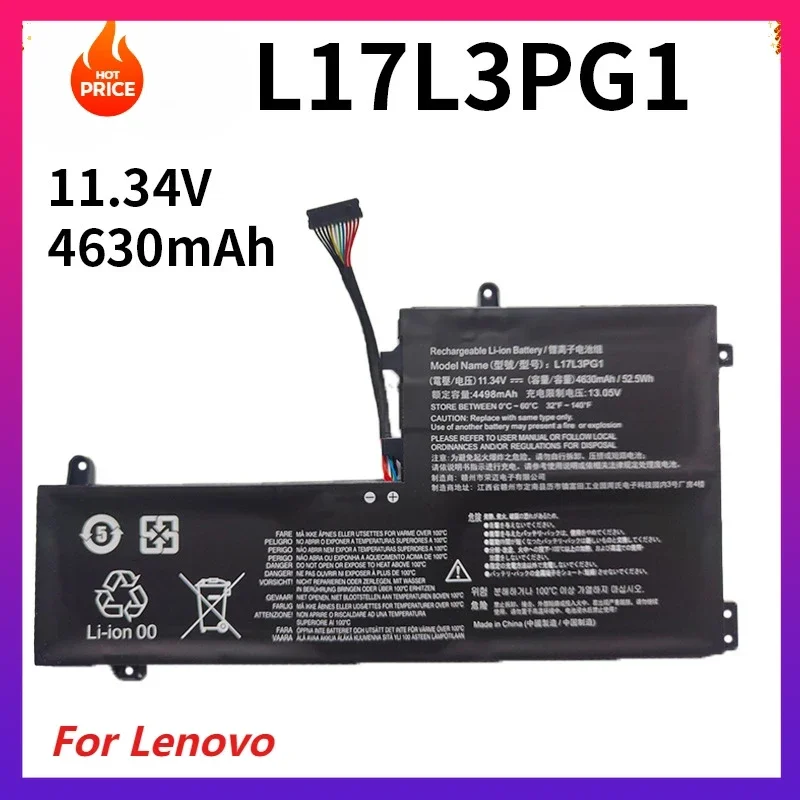 New L17M3PG1 Laptop Battery for Lenovo Legion Y530 Y530-15ICH Y7000 Y7000P 2018/2019 L17L3PG1 L17C3PG2 L17M3PG3 11.34V 52.5Wh
New L17M3PG1 Laptop Battery for Lenovo Legion Y530 Y530-15ICH Y7000 Y7000P 2018/2019 L17L3PG1 L17C3PG2 L17M3PG3 11.34V 52.5Wh