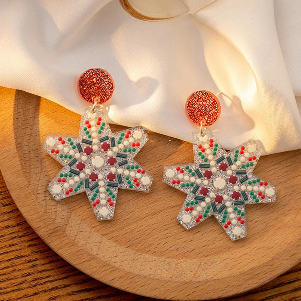 3Pairs Christmas Earrings Set Women Drop Earrings Santa Claus Snowflakes Bows Holiday Jewelry for Women Christmas Jewelry
3Pairs Christmas Earrings Set Women Drop Earrings Santa Claus Snowflakes Bows Holiday Jewelry for Women Christmas Jewelry