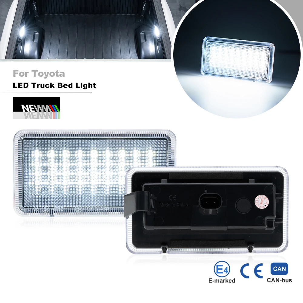LED Truck Bed Lights For Toyota Tacoma 2024+ Tundra 2022+ White Car Trunk Bed Cargo Lighting Accessories Kit
LED Truck Bed Lights For Toyota Tacoma 2024+ Tundra 2022+ White Car Trunk Bed Cargo Lighting Accessories Kit