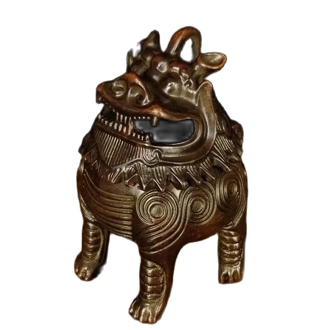 Bronze Incense Burner Lion Unicorn Abstract Animal Sculpture Incense Cone Tower Incense Burner Smoke Sandalwood Dish Aromatherap
Bronze Incense Burner Lion Unicorn Abstract Animal Sculpture Incense Cone Tower Incense Burner Smoke Sandalwood Dish Aromatherap