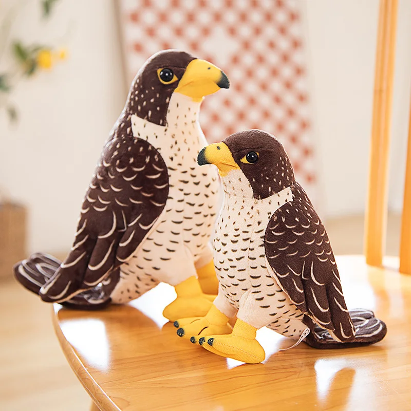 Lifelike Falcon Plush Toy With Detailed Feathers And Bright Cuddly Yellow Beak Home Decor Display Adorable Giftable
Lifelike Falcon Plush Toy With Detailed Feathers And Bright Cuddly Yellow Beak Home Decor Display Adorable Giftable