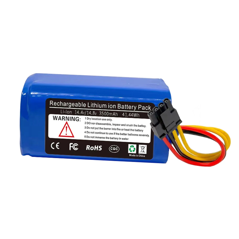 100% New Original 14.8V/14.4V 3500mAh Li-ion Battery for Airrobo P10 for 360 C50 Robot Vacuum Cleaner
100% New Original 14.8V/14.4V 3500mAh Li-ion Battery for Airrobo P10 for 360 C50 Robot Vacuum Cleaner
