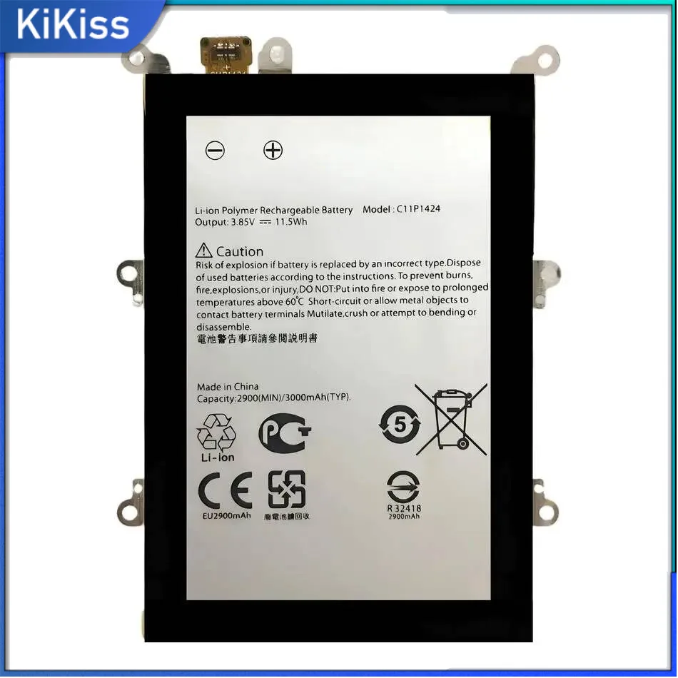 Mobile Phone Battery C11P1424 Iron Frame For Asus Zenfone 2 Zenfone2 Z00AD Z00BD ZE551ML ZE550ML Premium Replacement 3000Mah
Mobile Phone Battery C11P1424 Iron Frame For Asus Zenfone 2 Zenfone2 Z00AD Z00BD ZE551ML ZE550ML Premium Replacement 3000Mah