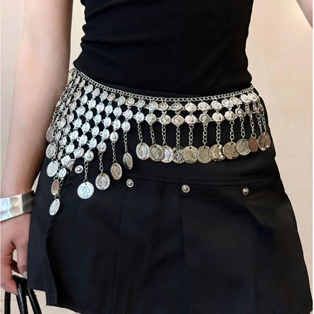 Bell Metal Tassel Waist Chain Round Silver Bohemian Style Waistband Body Jewelry Waist Jewelry Ethnic Style Belt
Bell Metal Tassel Waist Chain Round Silver Bohemian Style Waistband Body Jewelry Waist Jewelry Ethnic Style Belt