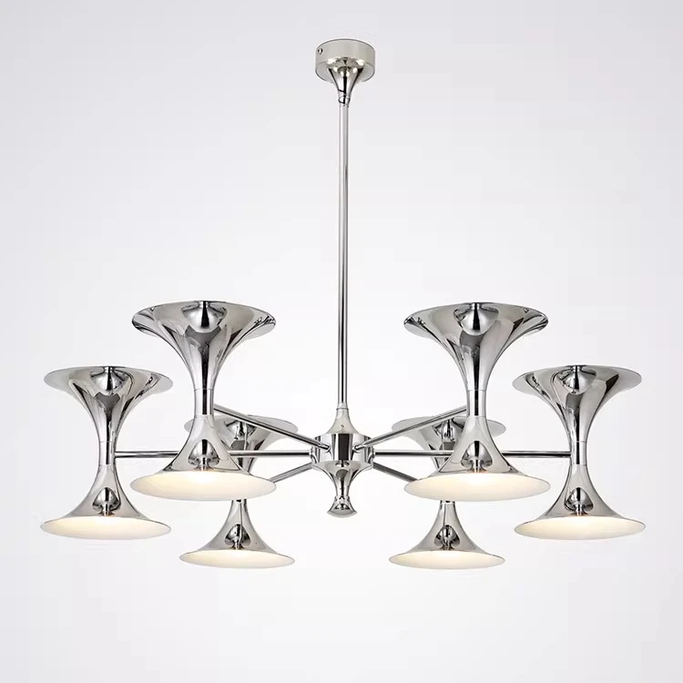 Mid-Century Modern Living Room Chandelier with Space Age Metallic Finish,Bedroom & Study Pendant Light Retro Futuristic Ambiance
Mid-Century Modern Living Room Chandelier with Space Age Metallic Finish,Bedroom & Study Pendant Light Retro Futuristic Ambiance