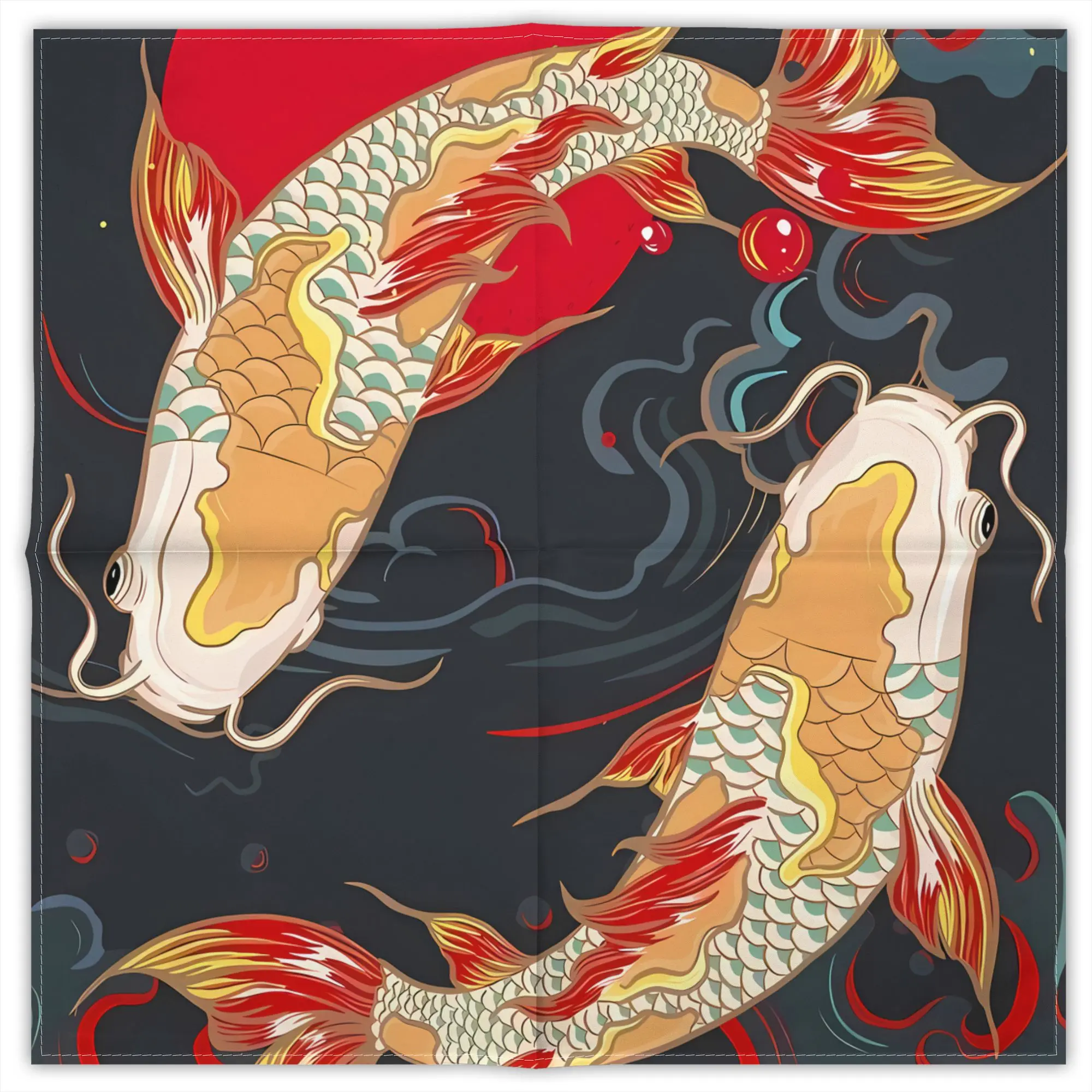 Koi Fish Fashion Square Scarf Decorative Polyester Printed Daily
Koi Fish Fashion Square Scarf Decorative Polyester Printed Daily