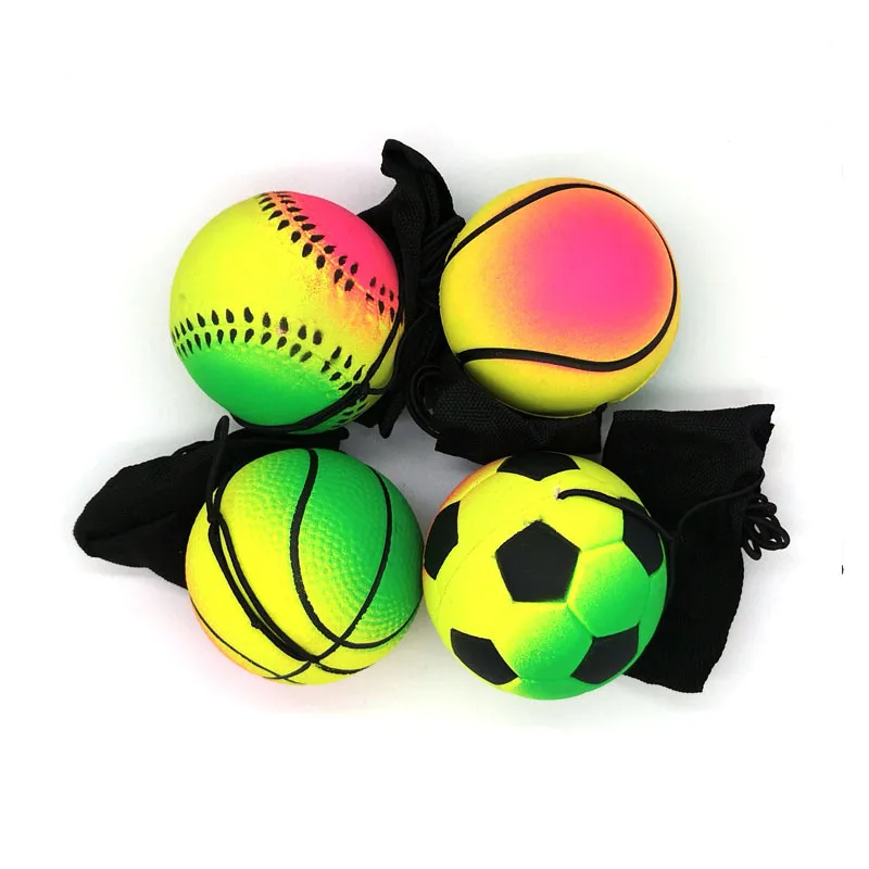 Wrist Elastic Ball 6.3 Rope Rebound Ball Toy Hand Throwing Rubber Reaction Pressure Reducing Release Ball Rebound Ball
Wrist Elastic Ball 6.3 Rope Rebound Ball Toy Hand Throwing Rubber Reaction Pressure Reducing Release Ball Rebound Ball