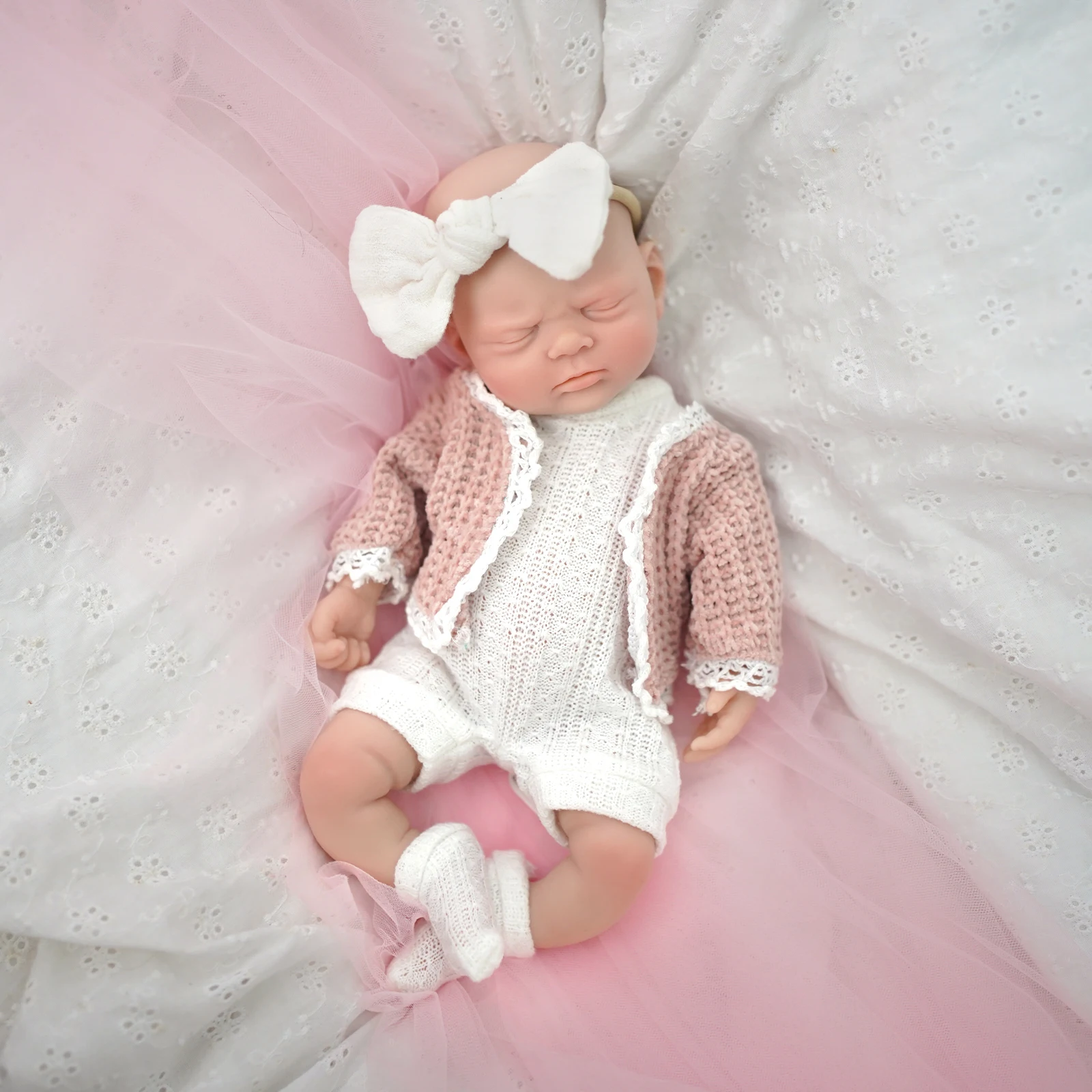 Miaio 12" Micro Preemie Full Body Silicone Baby Doll 30CM Lifelike Reborn Anti-Stress Toy Realistic
Miaio 12" Micro Preemie Full Body Silicone Baby Doll 30CM Lifelike Reborn Anti-Stress Toy Realistic