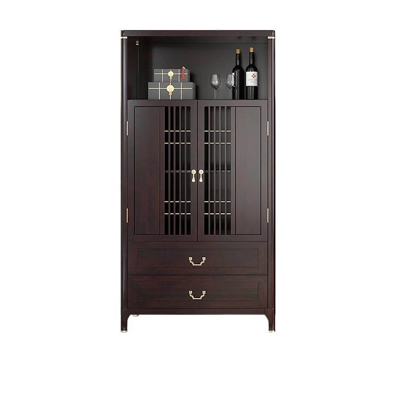 *New Chinese high-end solid wood high and low wine cabinet, household floor cabinet, TV cabinet next to the cabinet
*New Chinese high-end solid wood high and low wine cabinet, household floor cabinet, TV cabinet next to the cabinet