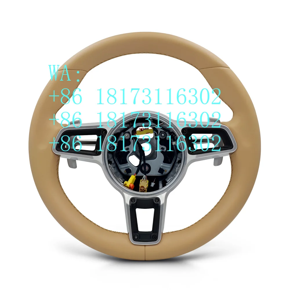 Factory Discounts Without Button Apricot Beige Leather Steering Wheel 92A Caynene 95B Macan 911 991.2 Carrera 982 718 Boxster Ca
Factory Discounts Without Button Apricot Beige Leather Steering Wheel 92A Caynene 95B Macan 911 991.2 Carrera 982 718 Boxster Ca