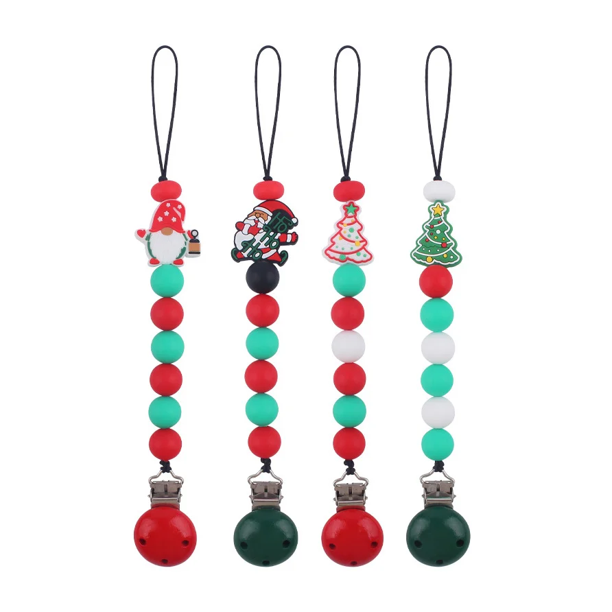 Детская мультяшная рождественская елка Санта-Клауса, креативная цепочка для соски «сделай сам», чтобы предотвратить цепочку
Детская мультяшная рождественская елка Санта-Клауса, креативная цепочка для соски «сделай сам», чтобы предотвратить цепочку