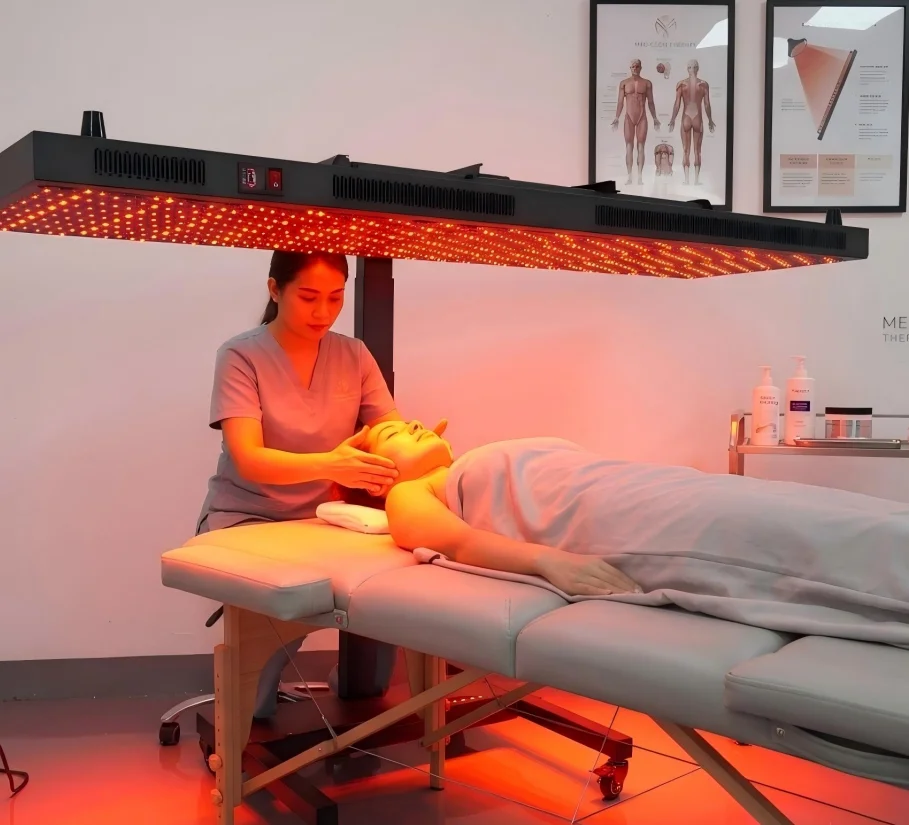 Full Body Standing Red Light Panel 660nm/850nm/940nm/1060nm LED 72'' Infrared Light Machine
Full Body Standing Red Light Panel 660nm/850nm/940nm/1060nm LED 72'' Infrared Light Machine