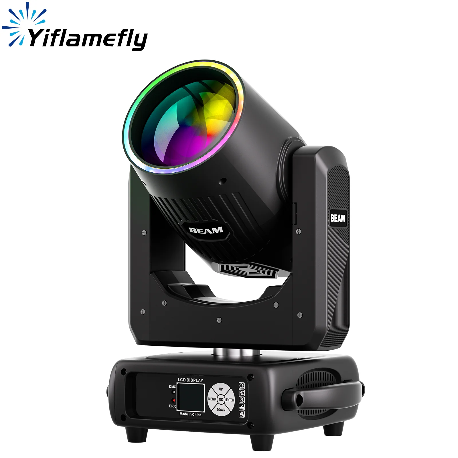 Yiflamefly 295W 14R Светодиодный луч с подвижной головкой и световой полосой 15Gobo 14Color 8/24Facet Prism Сценический светильник для свадебной вечеринки KTV
Yiflamefly 295W 14R Светодиодный луч с подвижной головкой и световой полосой 15Gobo 14Color 8/24Facet Prism Сценический светильник для свадебной вечеринки KTV