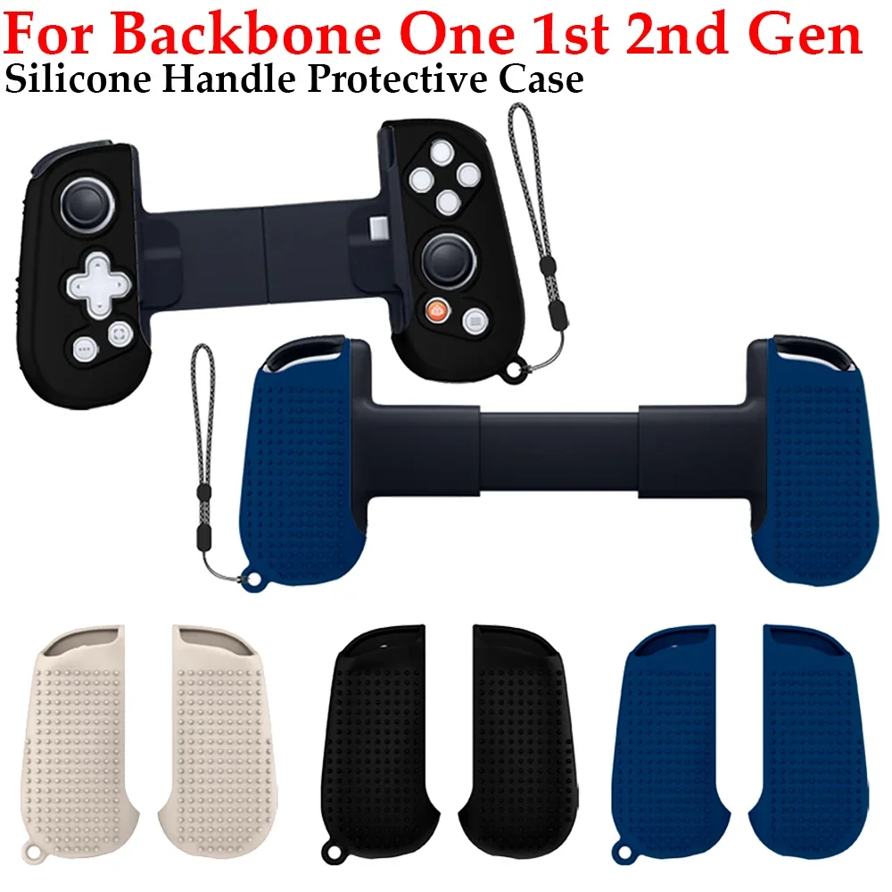 Game Controllers Silicone Cover for Backbone One Handle Protective Case with Lanyard For Backbone One 1st 2nd Gen Controllers
Game Controllers Silicone Cover for Backbone One Handle Protective Case with Lanyard For Backbone One 1st 2nd Gen Controllers