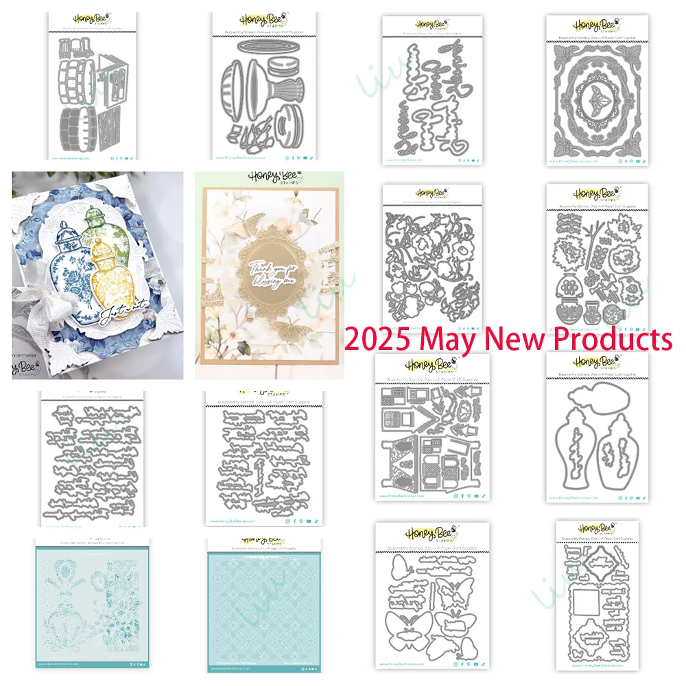 2025 May New Vase Butterfly House Metal Cutting Dies Stamps Stencils Scrapbook Diary Decoration Embossing DIY Greeting Handmade
2025 May New Vase Butterfly House Metal Cutting Dies Stamps Stencils Scrapbook Diary Decoration Embossing DIY Greeting Handmade